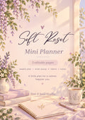 Soft Reset Mini Planner | FREE Canva Template
