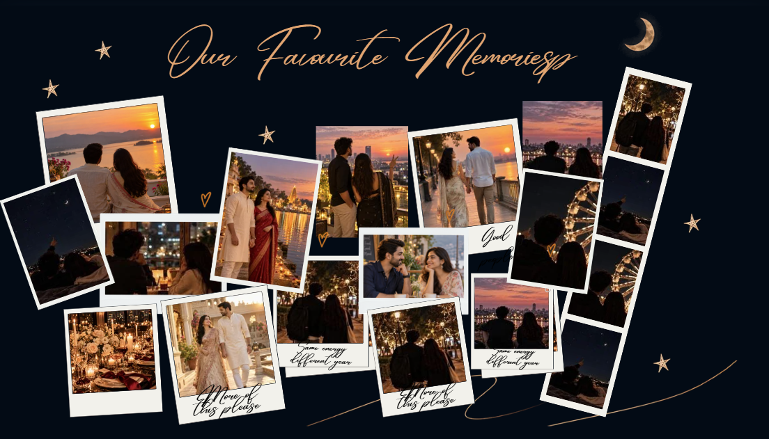 Long Distance Relationship Interactive Website | Editable Canva Template